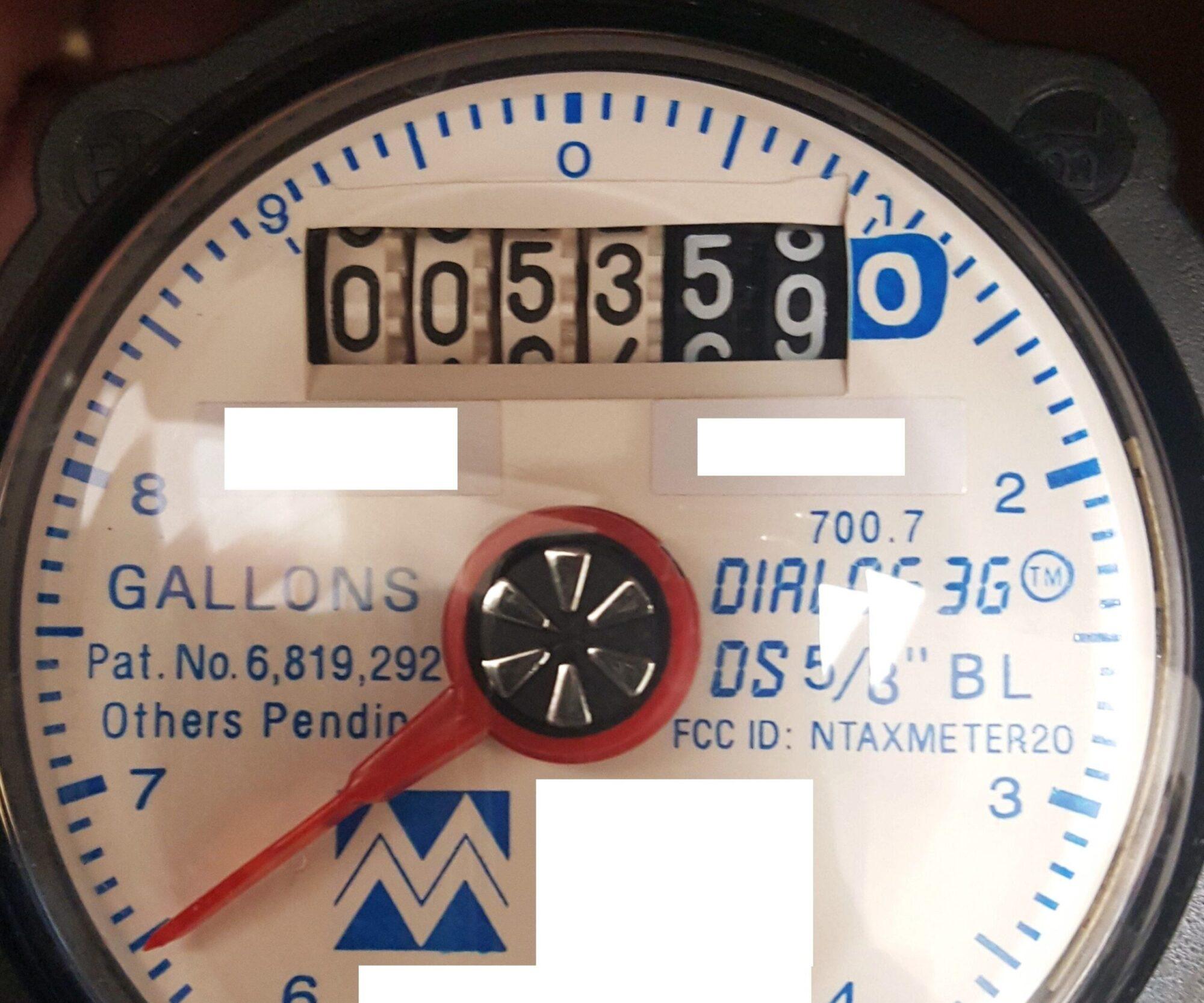 Decoding Faulty Water Meter Readings